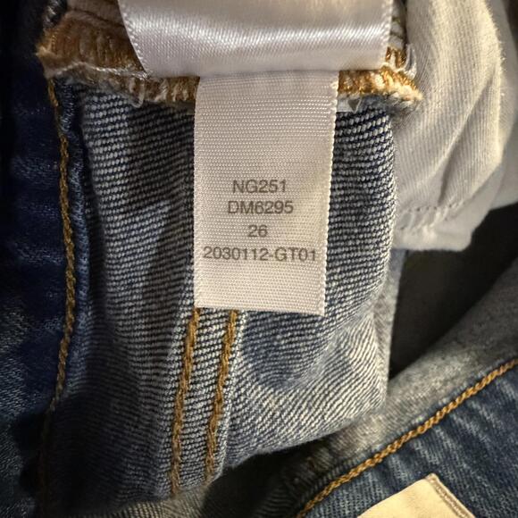 Madewell The Perfect Vintage Straight Jean High Rise Blue Mayfield Wash 26 - Picture 15 of 15